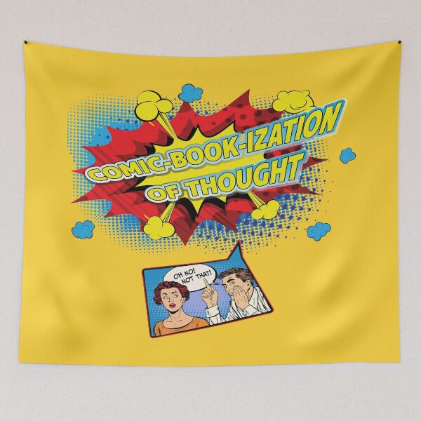 Item preview, Comic-Book-ization of Thought. designed and sold by UltraQuirky.
