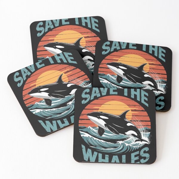 Item preview, Save The Whales Vintage Orca Whale designed and sold by KotexTemu.