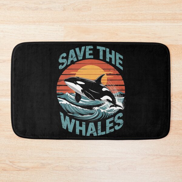 Item preview, Save The Whales Vintage Orca Whale designed and sold by KotexTemu.