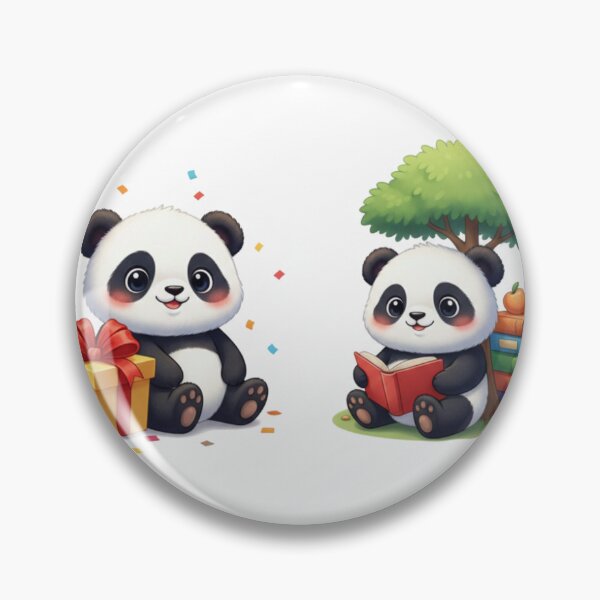 Item preview, Reading Panda – Book Lover Kids Tee designed and sold by PandaMoon2026.