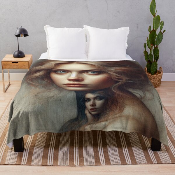 Item preview, Recursive Portrait of Inner Depth – Surreal beauty between identity and visual poetry designed and sold by FotoworldEdel.