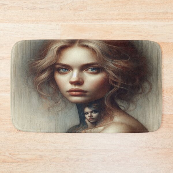 Item preview, Recursive Portrait of Inner Depth – Surreal beauty between identity and visual poetry designed and sold by FotoworldEdel.