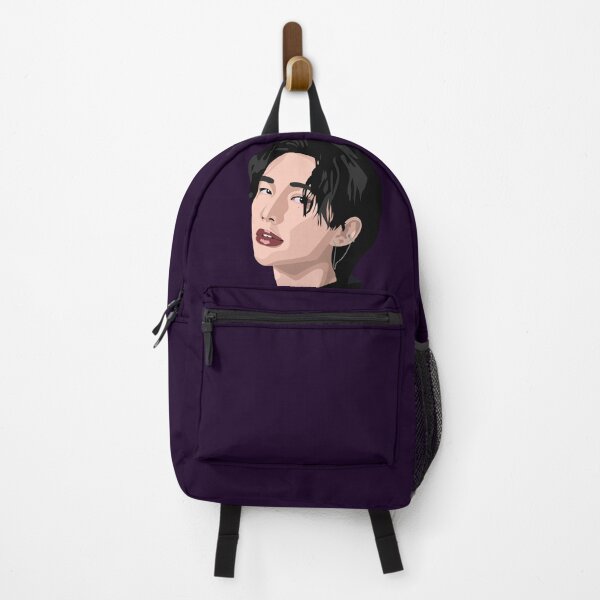 Item preview, Hyunjin of Stray Kids in a stunning vector digital portrait. designed and sold by Aome22.