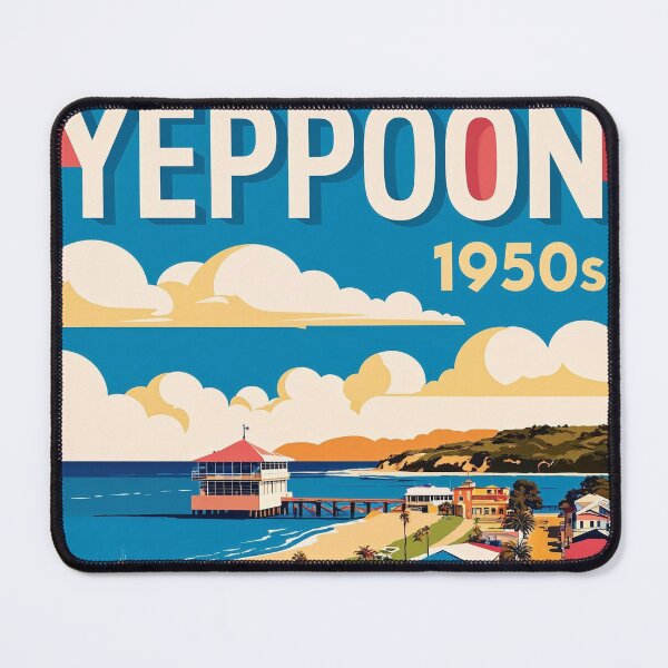 Item preview, Yeppoon Australia Vintage Travel Tourism designed and sold by TravelersGems.