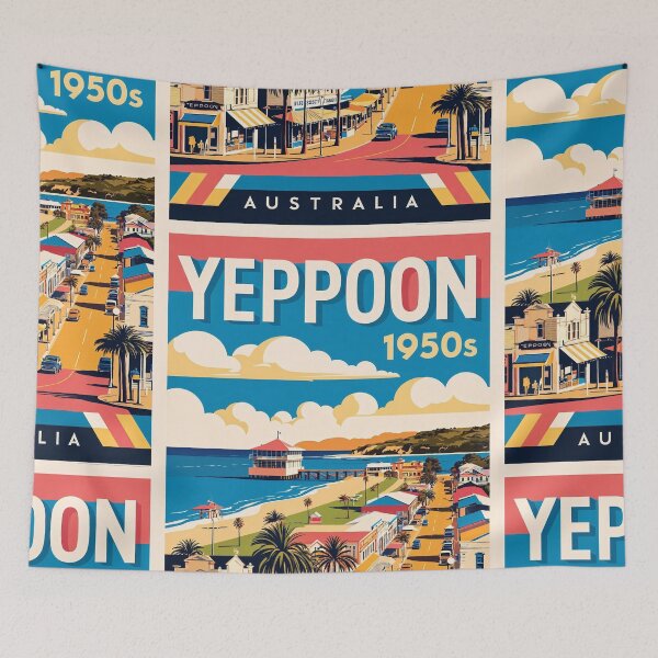 Item preview, Yeppoon Australia Vintage Travel Tourism designed and sold by TravelersGems.