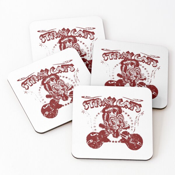 Item preview, Stray Cats Red Vintage Mascot designed and sold by cocooo269.