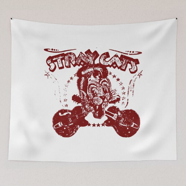 Item preview, Stray Cats Red Vintage Mascot designed and sold by cocooo269.