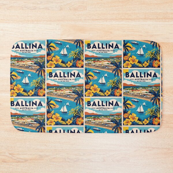 Item preview, Ballina Australia Vintage Travel Tourism designed and sold by TravelersGems.
