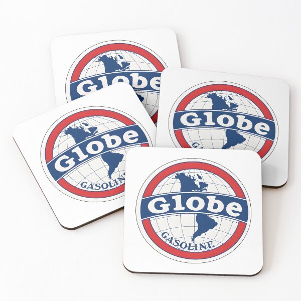 Item preview, Vintage Globe Gasoline Retro Logo Emblem designed and sold by CharlieDesings.