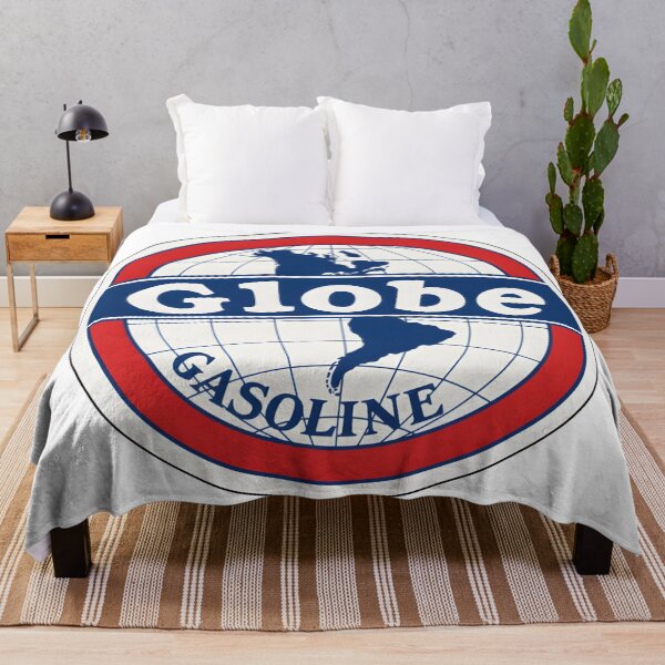 Item preview, Vintage Globe Gasoline Retro Logo Emblem designed and sold by CharlieDesings.