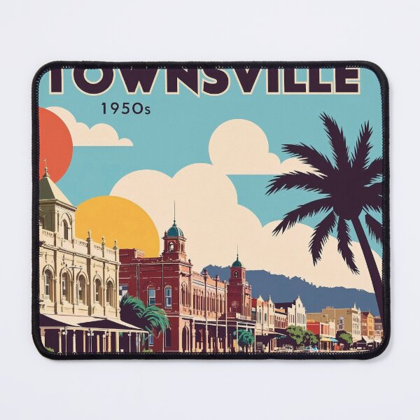 Item preview, Townsville Australia Vintage Travel Tourism designed and sold by TravelersGems.