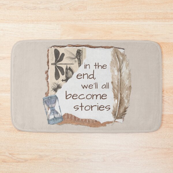 Item preview, In the End, We’ll All Become Stories - Vintage Aesthetic Quote Art - Pinteresty designed and sold by ArtisanBagel.