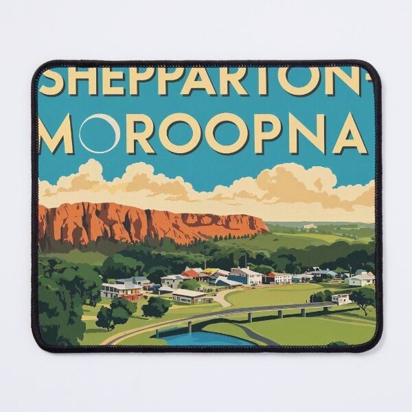 Item preview, Sepparton Moroopna Australia Vintage Travel Tourism designed and sold by TravelersGems.