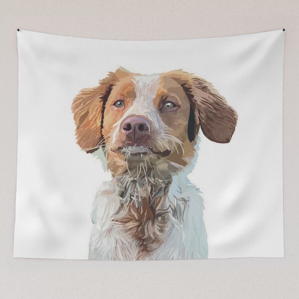 Artikelvorschau, Bretonischer Spaniel entworfen und verkauft von BrandMuffinStudio.