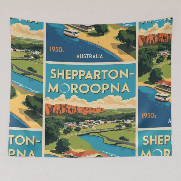 Item preview, Sepparton Moroopna Australia Vintage Travel Tourism designed and sold by TravelersGems.