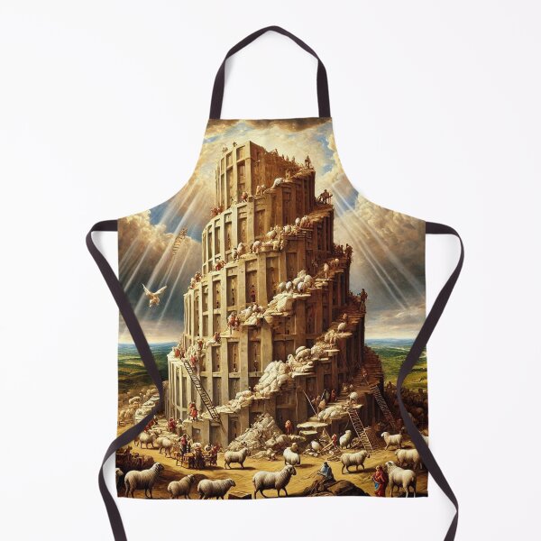 Item preview, Sheepism – The Tower of Baa-bel designed and sold by Thpoar.