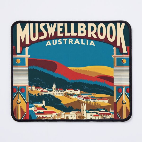 Item preview, Muswellbrook Australia Vintage Travel Tourism designed and sold by TravelersGems.