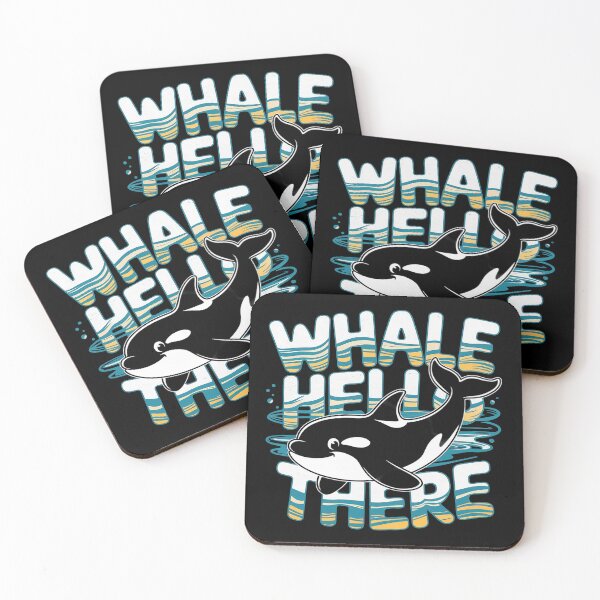Item preview, unny Orca Whale Hello There designed and sold by KotexTemu.