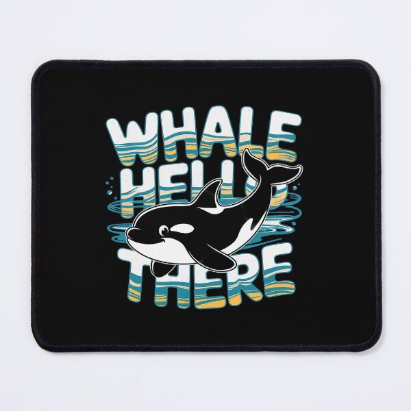 Item preview, unny Orca Whale Hello There designed and sold by KotexTemu.