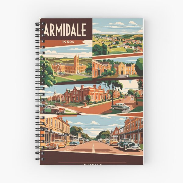 Item preview, Armidale Australia Vintage Travel Tourism designed and sold by TravelersGems.