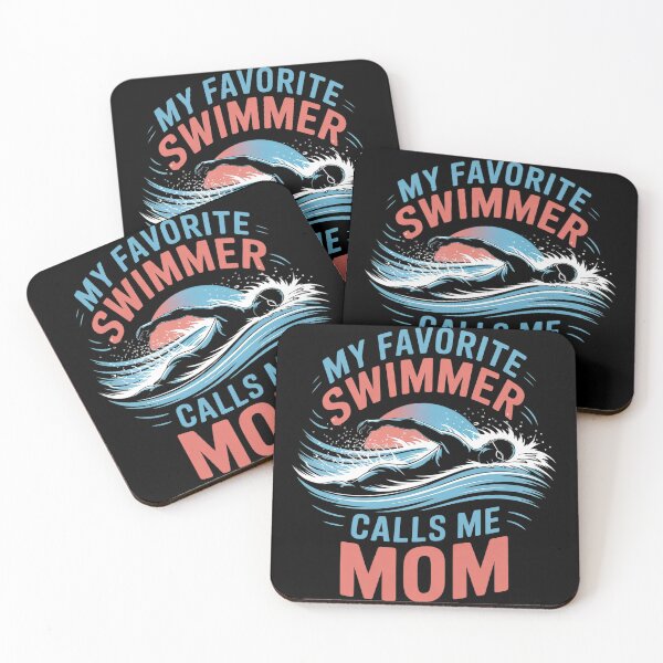Item preview, My Favorite Swimmer Calls Me Mom Snorkel Swimmer  designed and sold by MyzoToyota.