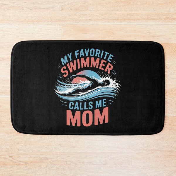 Item preview, My Favorite Swimmer Calls Me Mom Snorkel Swimmer  designed and sold by MyzoToyota.