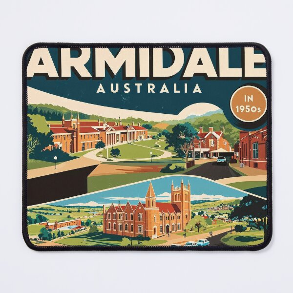 Item preview, Armidale Australia Vintage Travel Tourism designed and sold by TravelersGems.