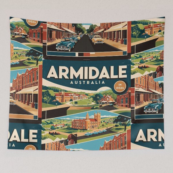 Item preview, Armidale Australia Vintage Travel Tourism designed and sold by TravelersGems.