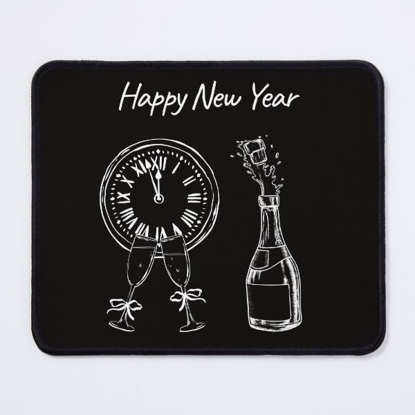 Item preview, Happy New Year And New Year's Toast. designed and sold by Dinasshop.