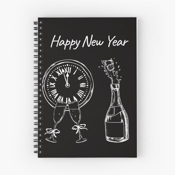 Item preview, Happy New Year And New Year's Toast. designed and sold by Dinasshop.