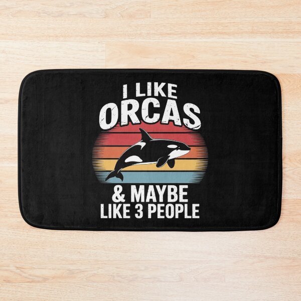 Item preview, Vintage I Like Orcas &Maybe 3 People Orca Killer Whale designed and sold by KotexTemu.