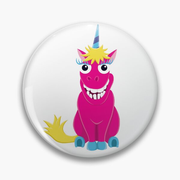 Item preview, Pink and stupid unicorn designed and sold by EyeTrickster.