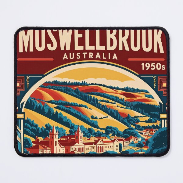 Item preview, Muswellbrook Australia Vintage Travel Tourism designed and sold by TravelersGems.