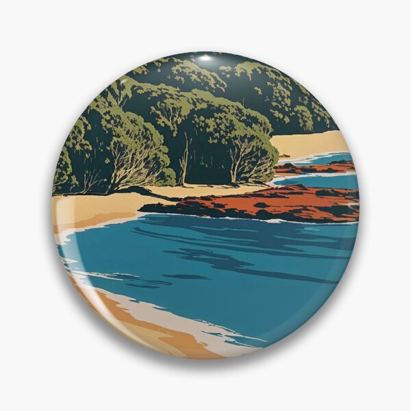 Item preview, St Georges Basin Sanctuary Point Australia Vintage Travel Tourism designed and sold by TravelersGems.
