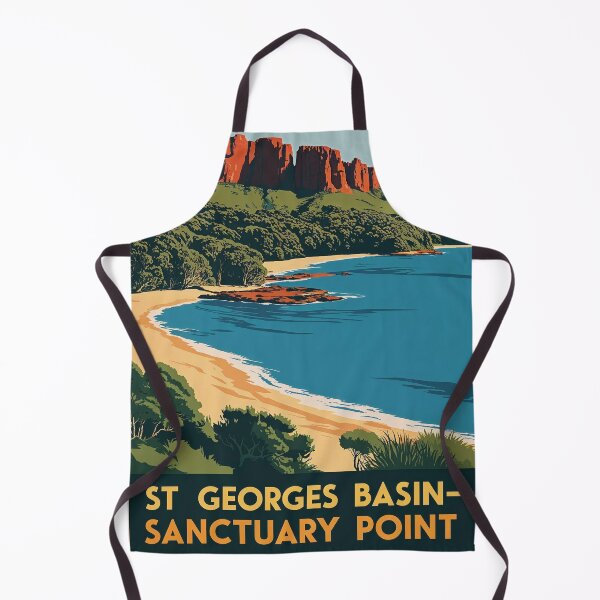 Item preview, St Georges Basin Sanctuary Point Australia Vintage Travel Tourism designed and sold by TravelersGems.