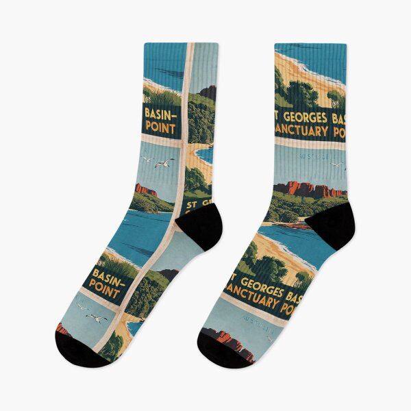 Item preview, St Georges Basin Sanctuary Point Australia Vintage Travel Tourism designed and sold by TravelersGems.
