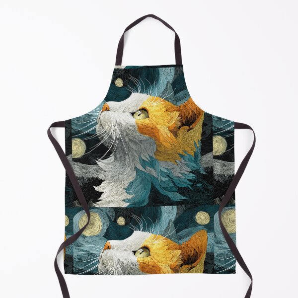 Item preview, Meowy starry night designed and sold by MendaciousMina.