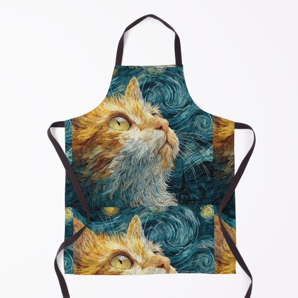 Item preview, Meowy starry night designed and sold by MendaciousMina.