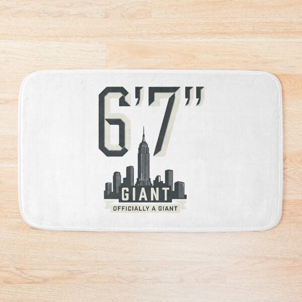 Item preview, Officially A Giant 6'7" - City Skyline & Urban Height Meme designed and sold by Open Canvas.