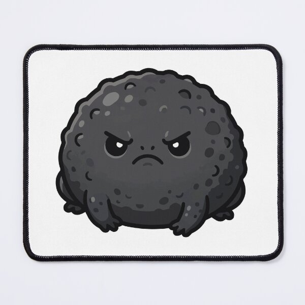 Item preview, Forbidden Avocado - Cute Black Rain Frog Round Boi designed and sold by Petzzz.
