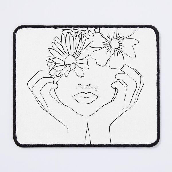 Item preview, Minimalist Woman Line Art | Modern Abstract Female Illustration designed and sold by RadiantGraphics.