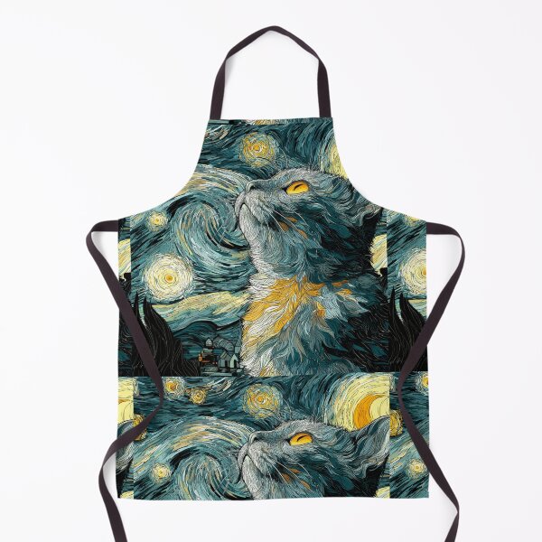 Item preview, Meowy starry night designed and sold by MendaciousMina.
