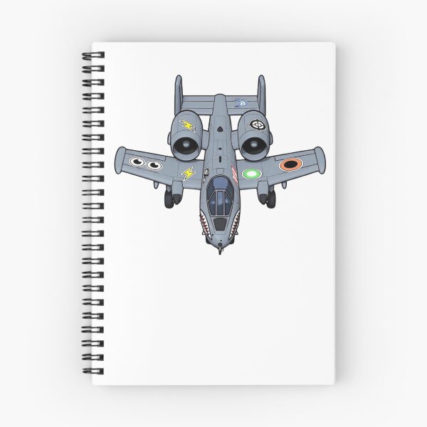 Item preview, A10 Thunderbolt Anime Cartoon Aircraft Art designed and sold by IRON WINGS /USAF.