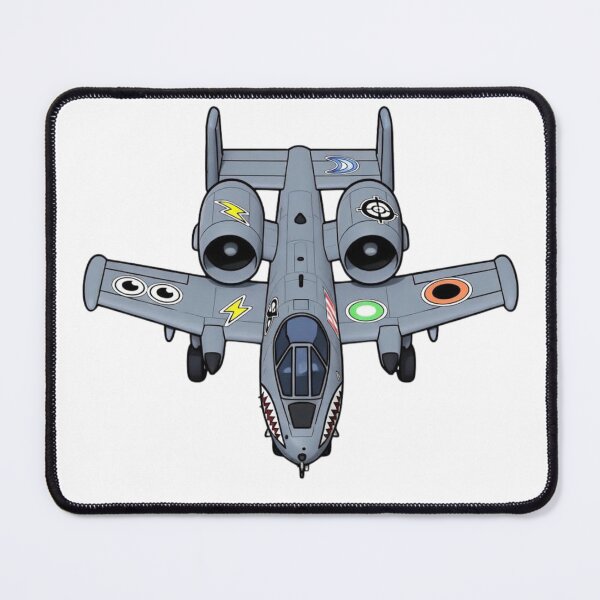 Item preview, A10 Thunderbolt Anime Cartoon Aircraft Art designed and sold by IRON WINGS /USAF.