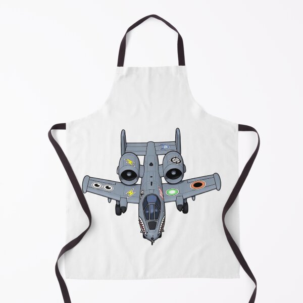 Item preview, A10 Thunderbolt Anime Cartoon Aircraft Art designed and sold by Combat Skies.