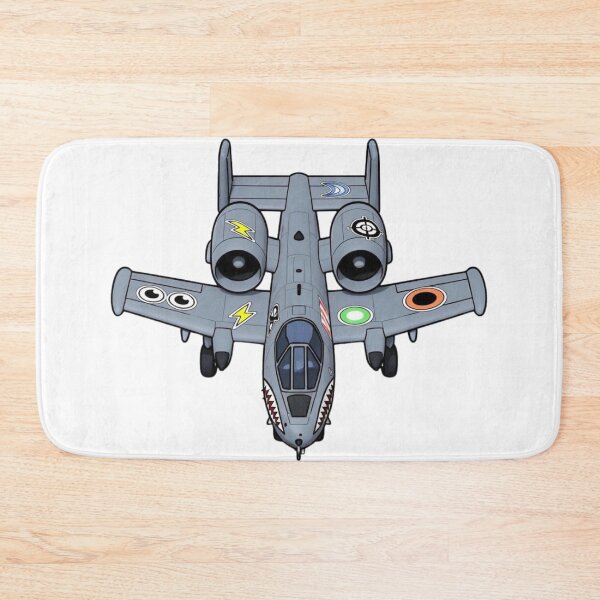 Item preview, A10 Thunderbolt Anime Cartoon Aircraft Art designed and sold by Combat Skies.