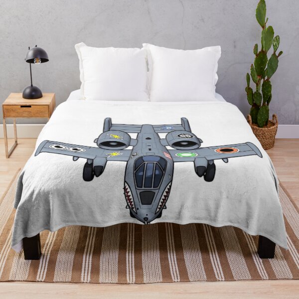 Item preview, A10 Thunderbolt Anime Cartoon Aircraft Art designed and sold by Combat Skies.