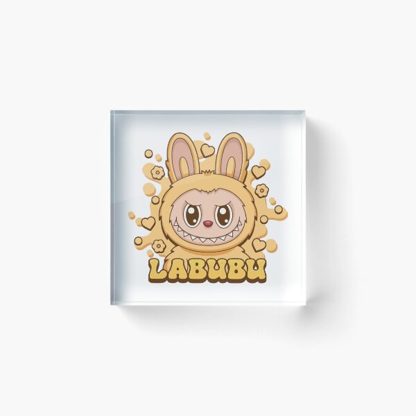 Item preview, Labubu Cute Yellow Monster Illustration designed and sold by mjowsc.