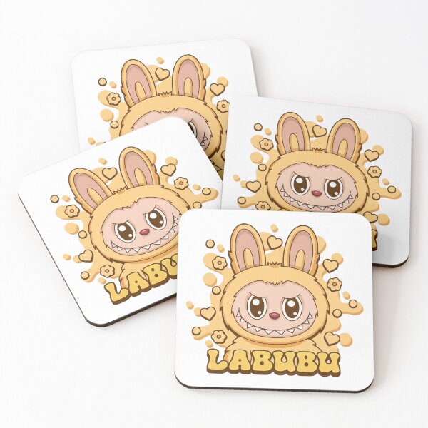 Item preview, Labubu Cute Yellow Monster Illustration designed and sold by mjowsc.