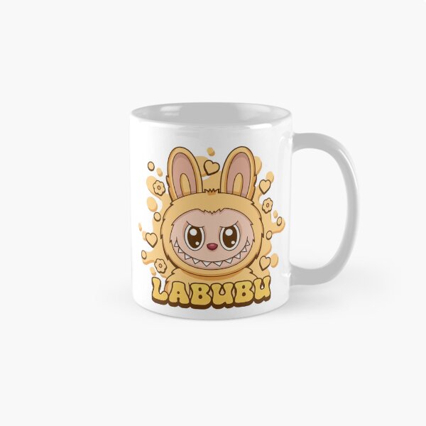 Item preview, Labubu Cute Yellow Monster Illustration designed and sold by mjowsc.